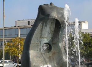 Tricase - piazza Cappuccini - Fontana